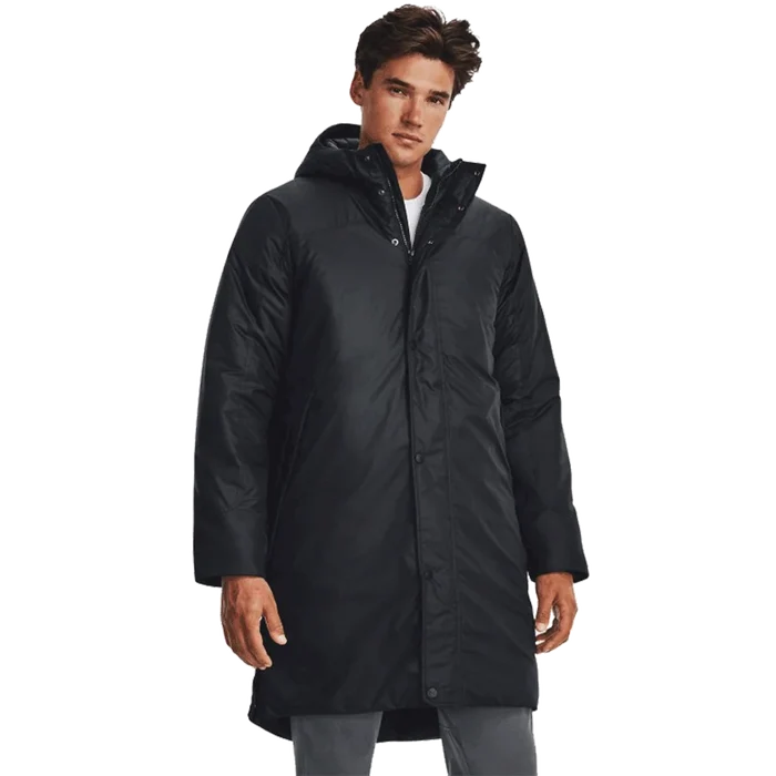 UA Men's Storm Insulated Men's Bench Coat Black Color