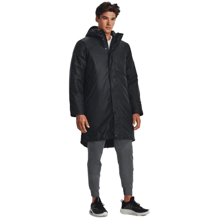 UA Men's Storm Insulated Men's Bench Coat Black Color