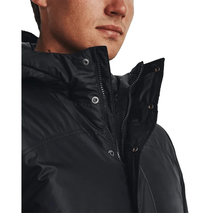 UA Men's Storm Insulated Men's Bench Coat Black Color