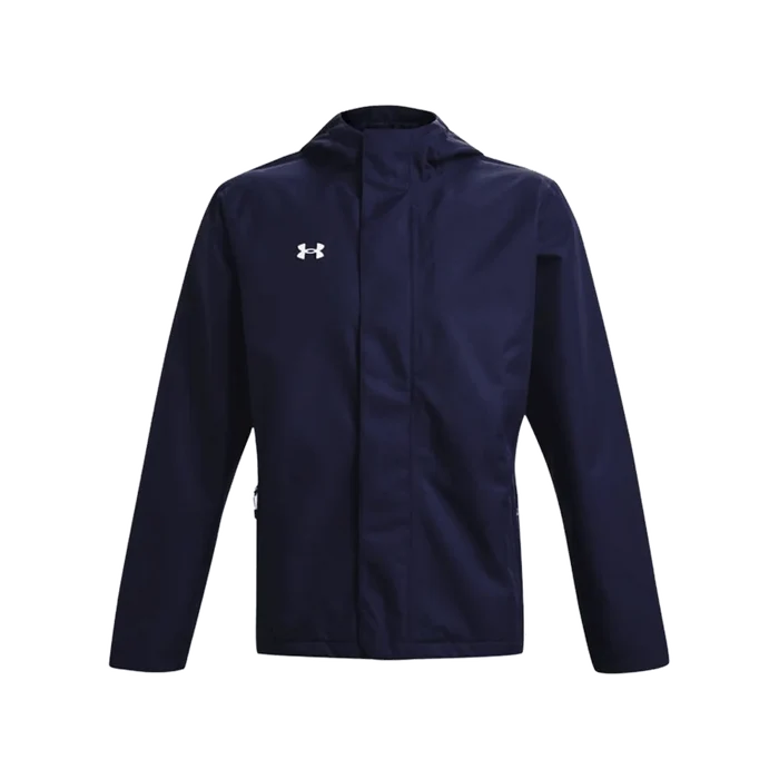 UA Men's Stormproof Lined Rain Jacket Navy Color