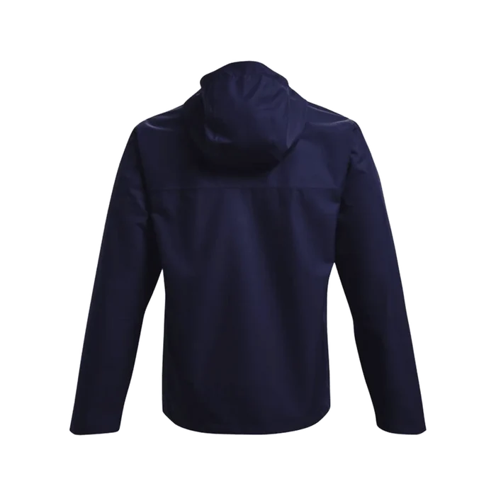 UA Men's Stormproof Lined Rain Jacket Navy Color