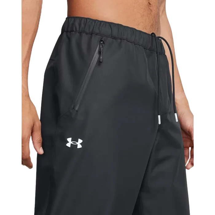 UA Men's Stormproof Lined Rain Pants Black Color