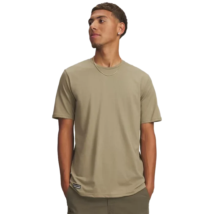 UA Men's Tactical Cotton T-Shirt Khaki Color