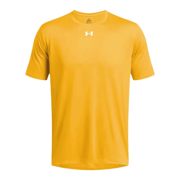 UA Men's Team Tech Short Sleeves Yellow Color