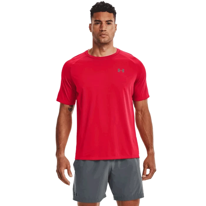 UA Men's Tech™ 2.0 Short Sleeve Red color