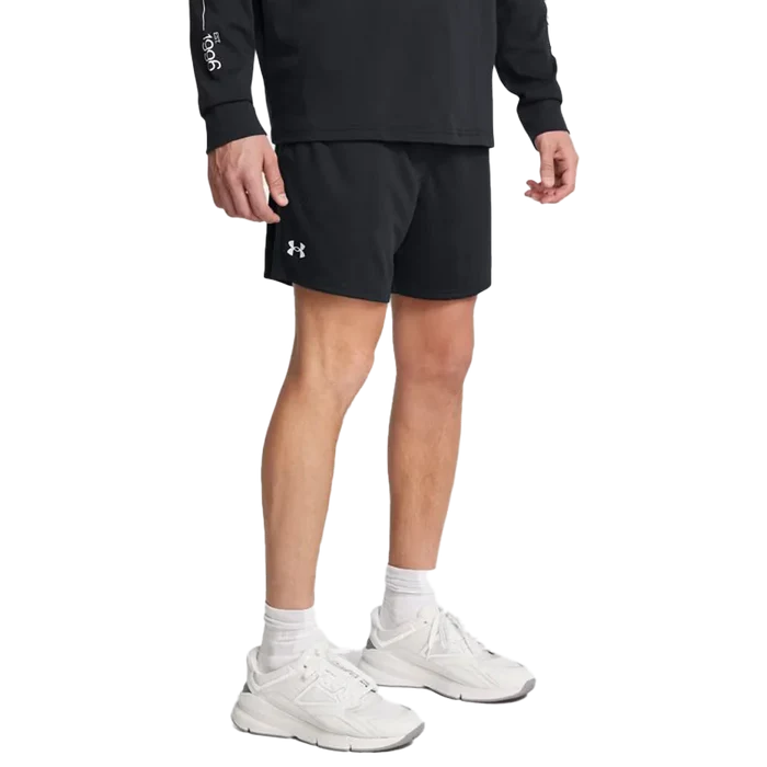 UA Men's Tech Mesh 6 Shorts Black Color