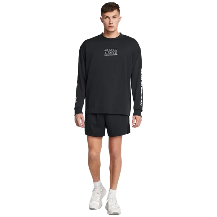 UA Men's Tech Mesh 6 Shorts Black Color