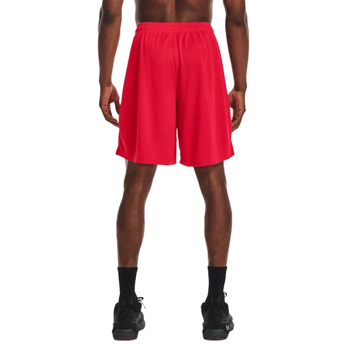 UA Men's Tech Mesh Shorts Red Color