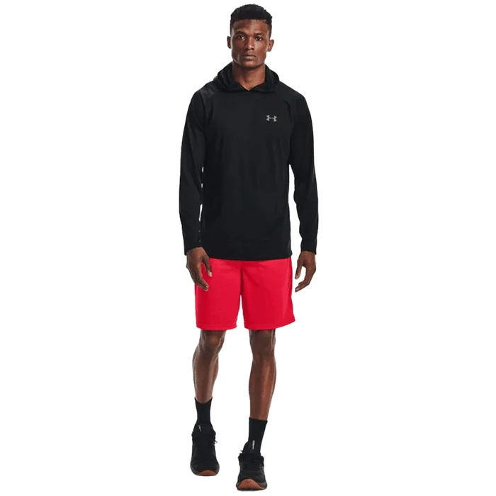 UA Men's Tech Mesh Shorts Red Color