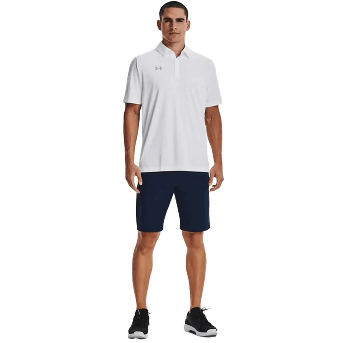 UA Men's Tech™ Team Polo White Color