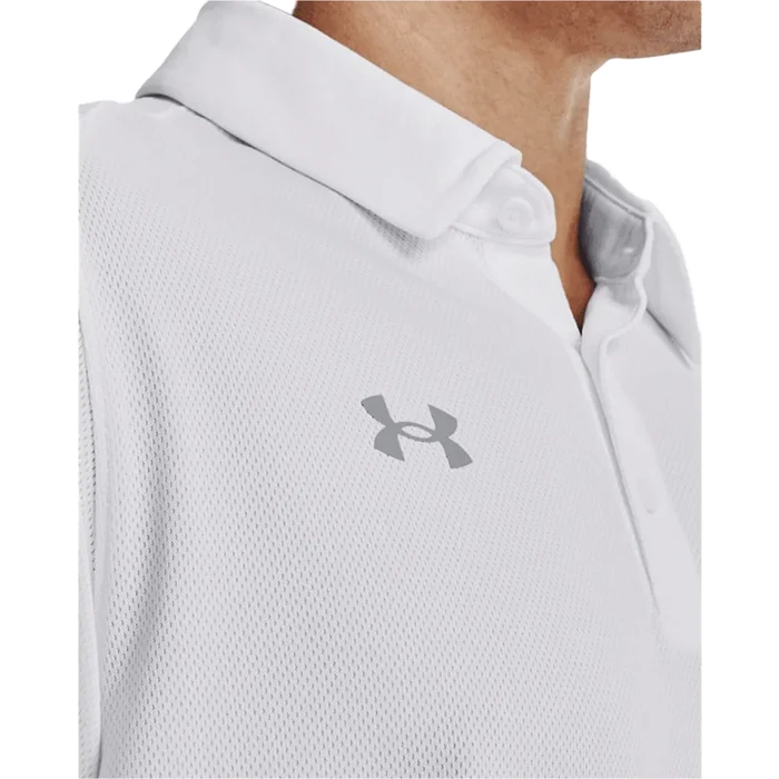 UA Men's Tech™ Team Polo White Color