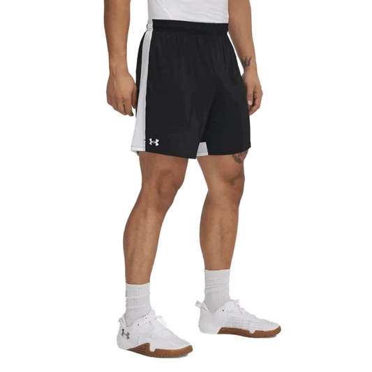 UA Men's Tech Vent Non-Pocketed 7" Shorts Black Color