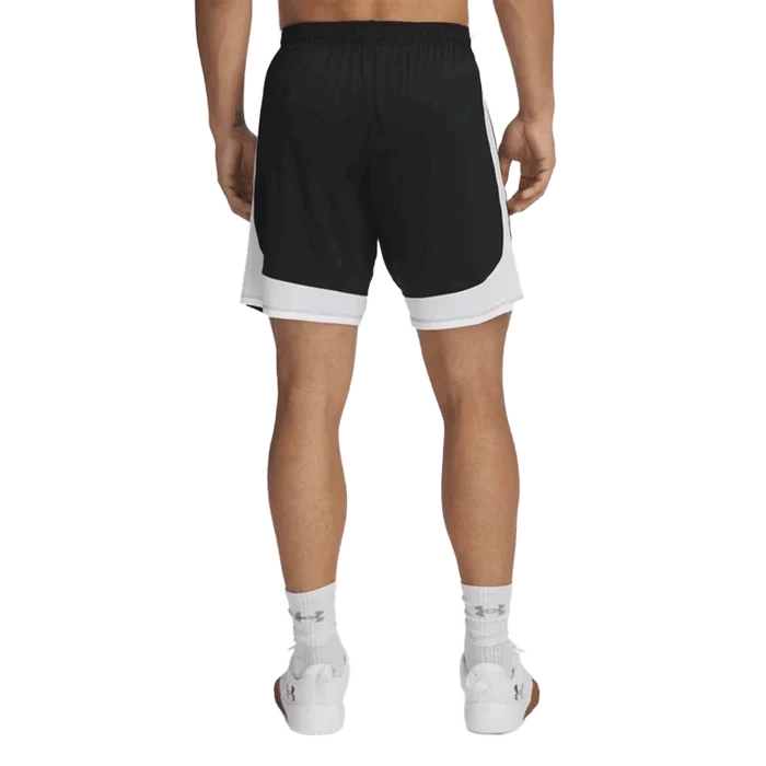 UA Men's Tech Vent Non-Pocketed 7" Shorts Black Color