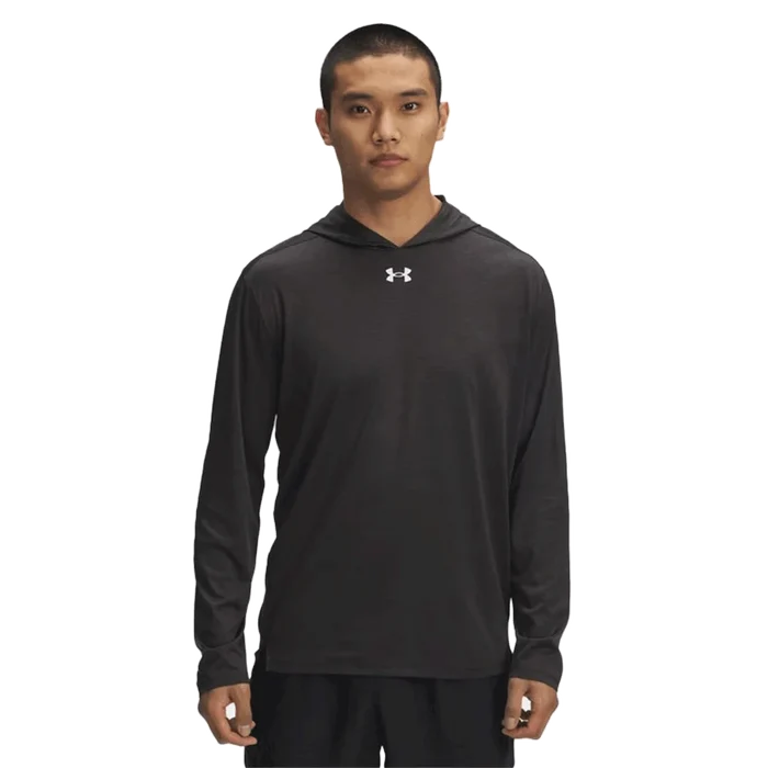 UA Men's Tech™ Vent Team Hoodie black color