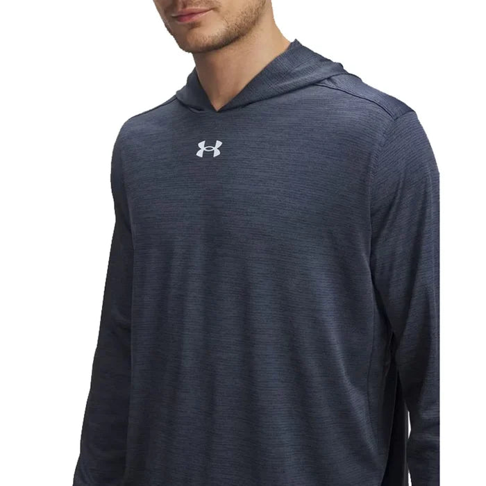 UA Men's Tech™ Vent Team Hoodie navy color