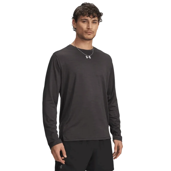 UA Men's Tech™ Vent Team Long Sleeve gray