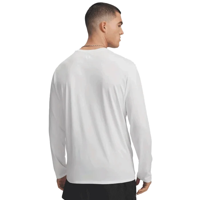 UA Men's Tech™ Vent Team Long Sleeve white