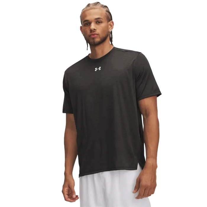 UA Men's Tech™ Vent Team  Short Sleeve Black Color