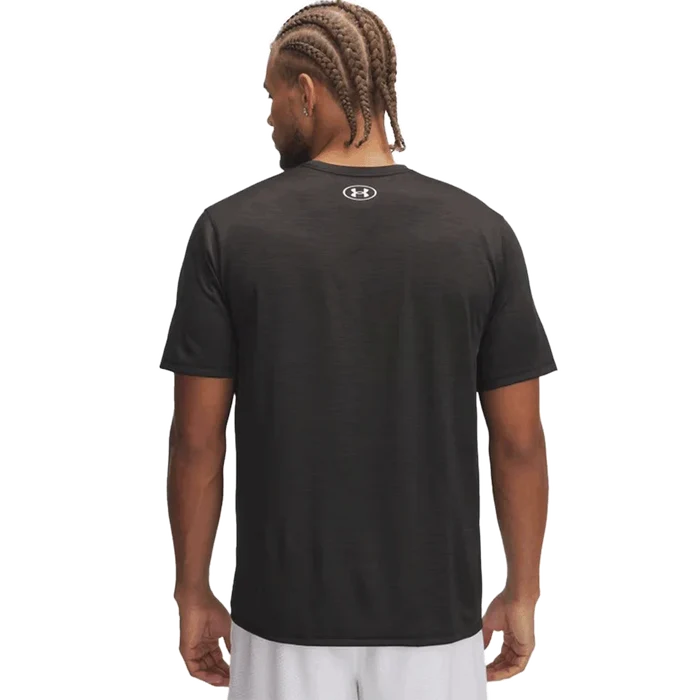 UA Men's Tech™ Vent Team  Short Sleeve Black Color