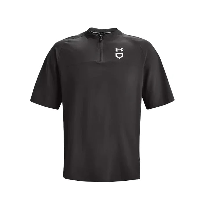 UA Men's Utility Short Sleeve Cage Jacket Gray Color.