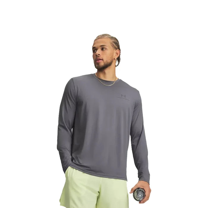 UA Men's Vanish Energy Long Sleeve  gray color