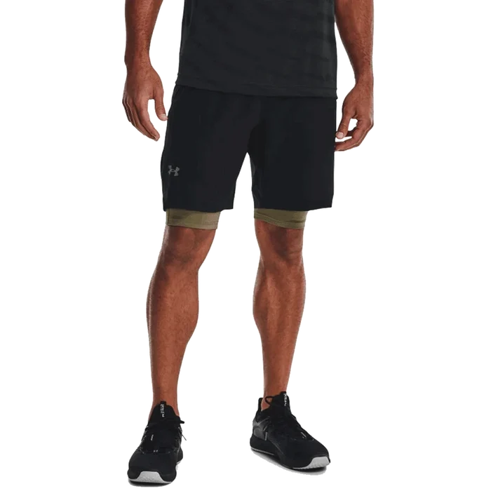 UA Men's Vanish Woven 8 Shorts Black Color