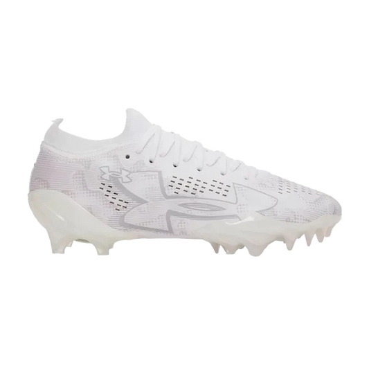 UA Unisex Blur Pro Lax Unisex Lacrosse Cleats White Color