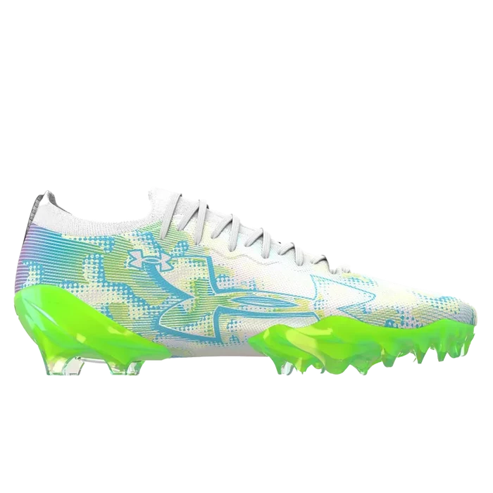 UA Unisex Blur Pro Lax Unisex Lacrosse Cleats Green Color