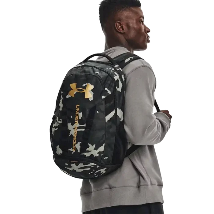 UA Unisex Hustle 5.0 Backpack Black/Grey Color