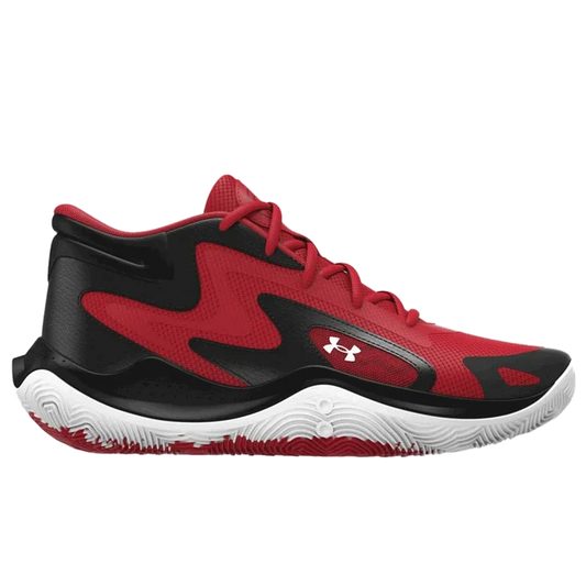 UAUnisexJet_25BasketballShoes Red color