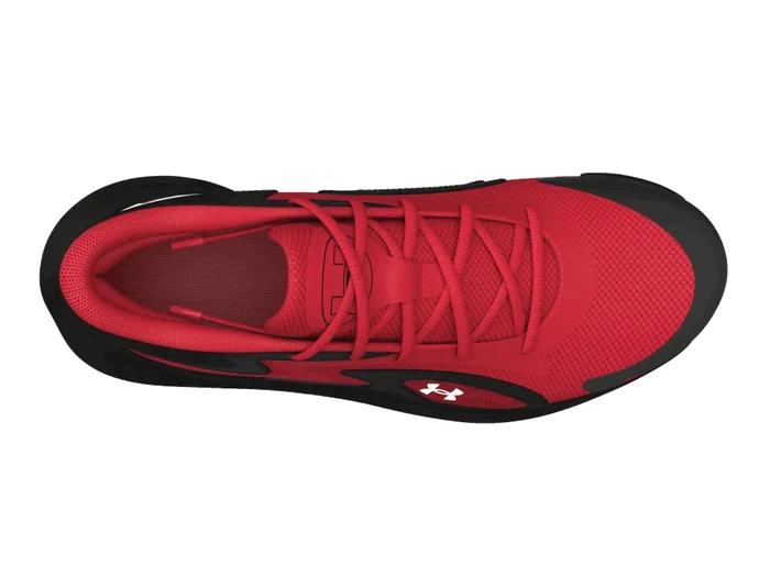 UAUnisexJet_25BasketballShoes Red color