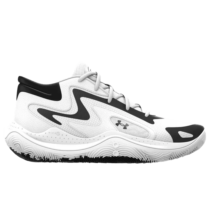 UAUnisexJet_25BasketballShoes White color