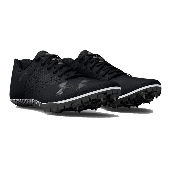 UA unisex Kick Sprint 4 Black Color