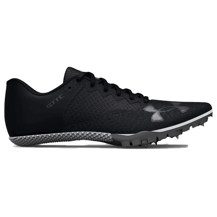 UA unisex Kick Sprint 4 Black Color
