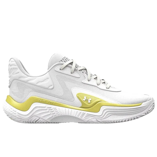 UAUnisexSpawn7BasketballShoes White color