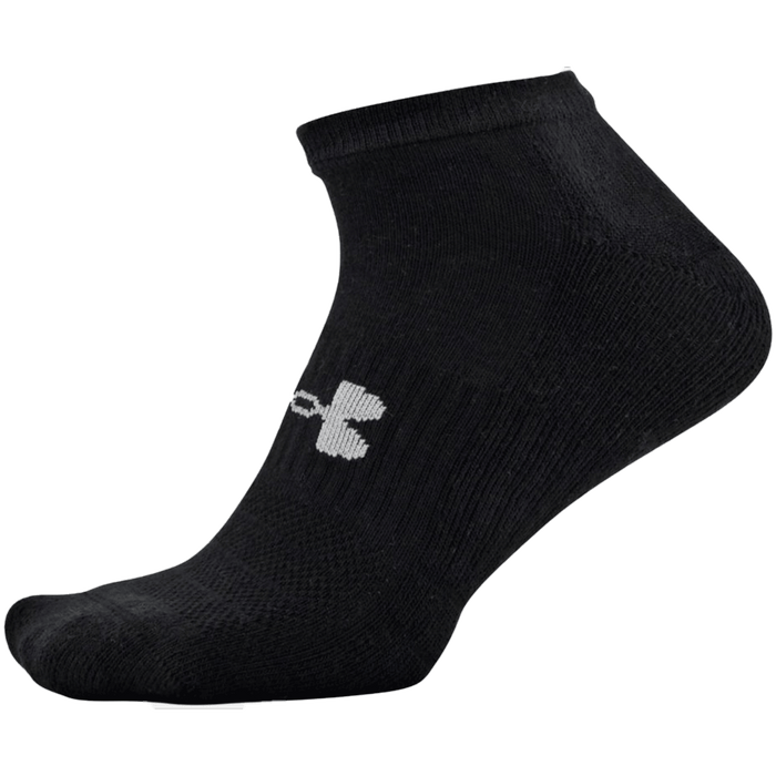 UA Unisex Training Cotton No Show 6-Pack Socks