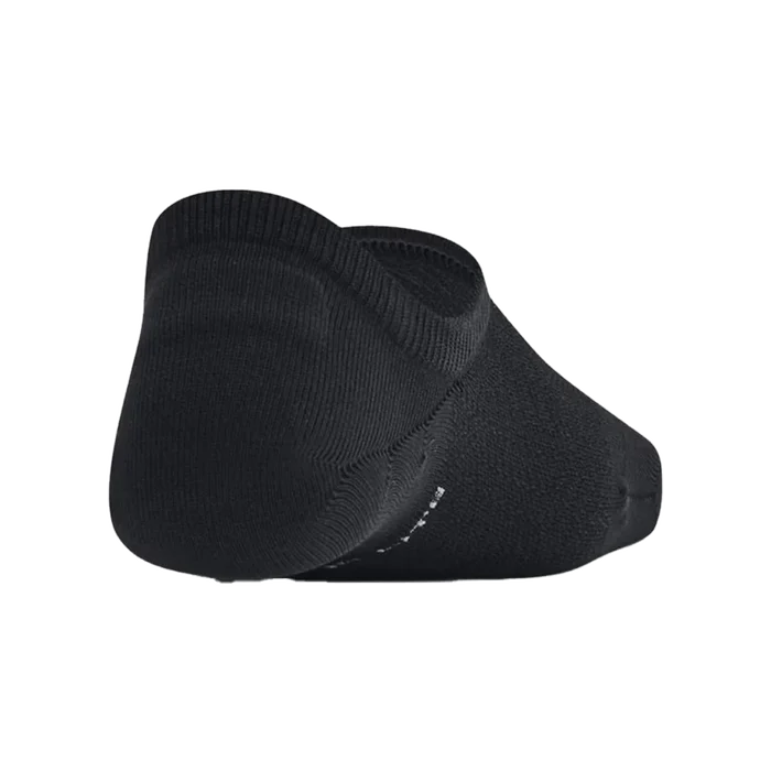 UA Women's Breathe Lite 6-Pack Liner Socks Black Color