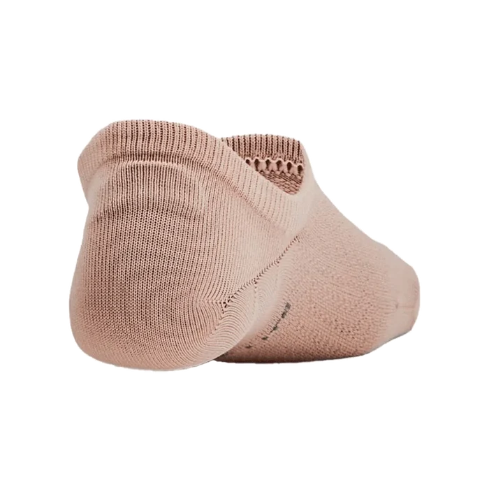 UA Women's Breathe Lite 6-Pack Liner Socks Brown Color