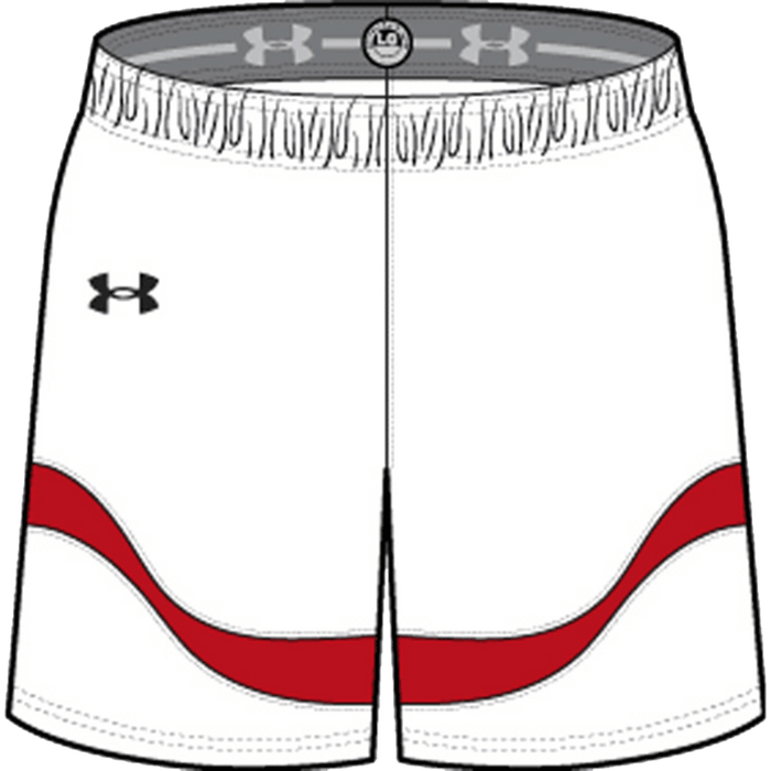 S / White / University Red / Black
