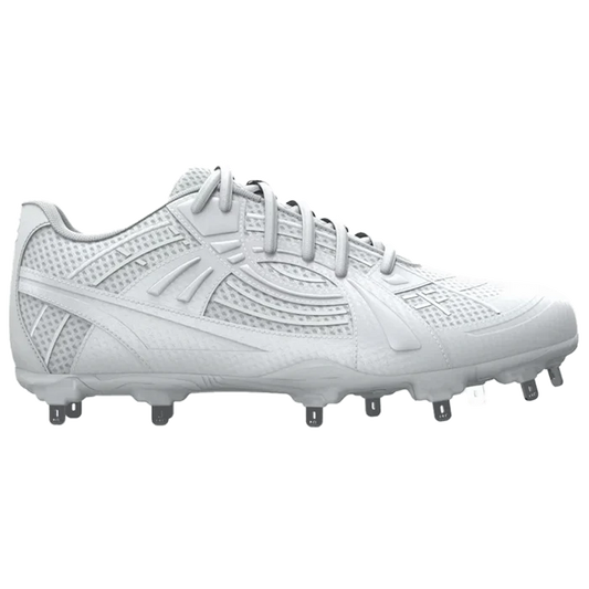 UA Women's Glyde Sola Pro MT Softball Cleats Grey Color