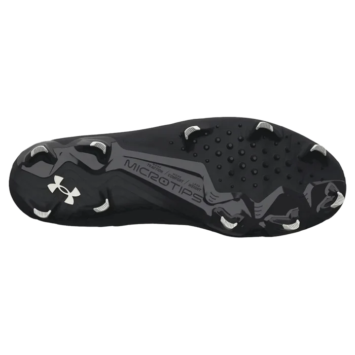 UA Women's Glyde Sola Pro TPU Softball Cleats Black Color