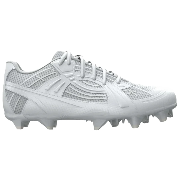 UA Women's Glyde Sola Pro TPU Softball Cleats Grey Color