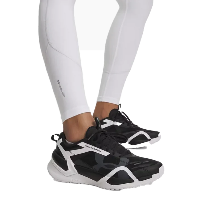 UA Women's HeatGear Elite Leggings white color