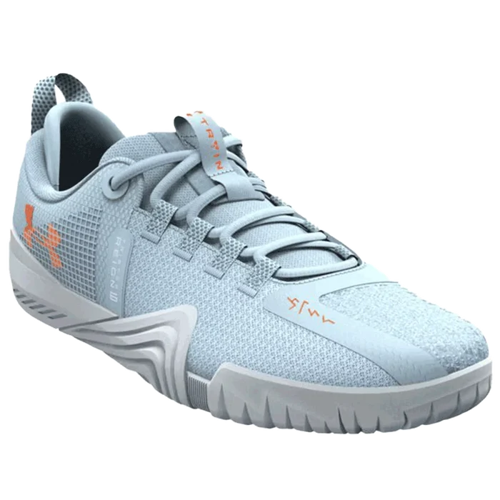 UA Women's Reign 6 Training Shoes Grey/White Color