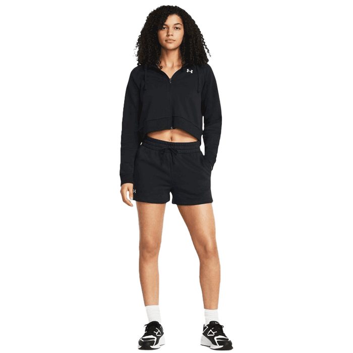 UA Women's Rival Fleece 3.5" Shorts