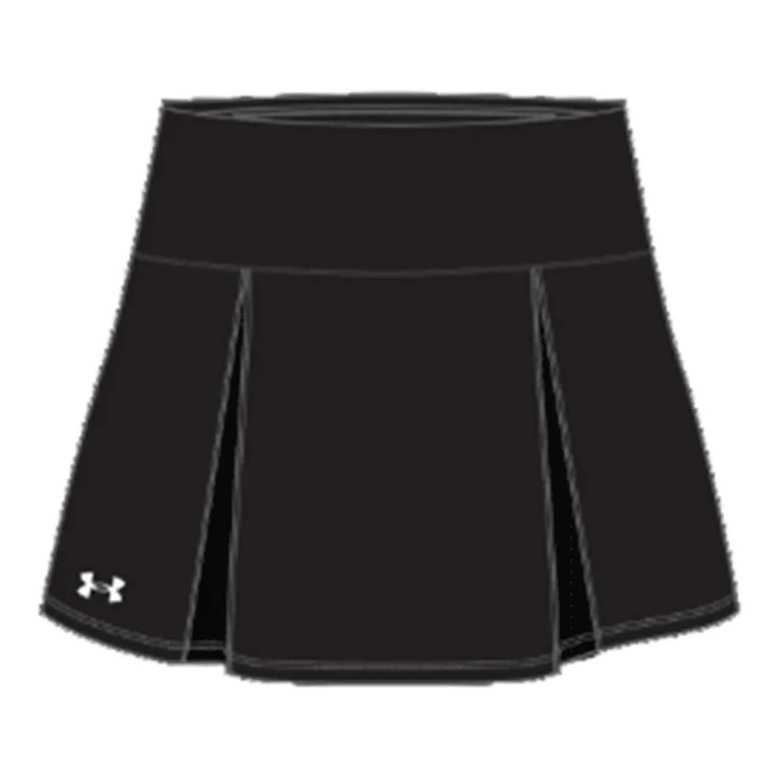 UA Women's Stock Tennis Flowy Skirt Back color