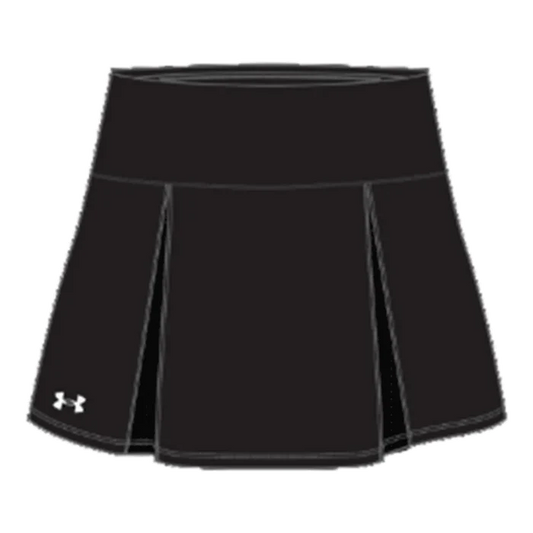 UA Women's Stock Tennis Flowy Skirt Back color