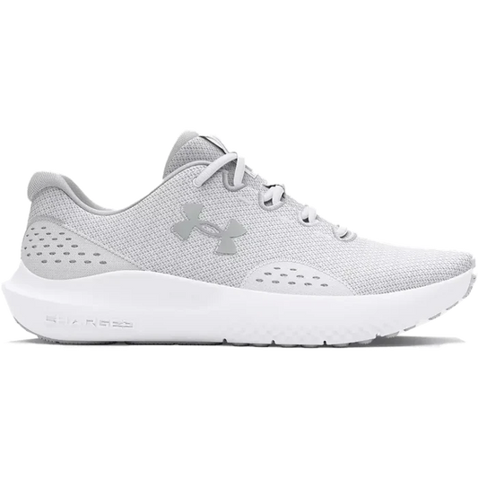 UA Women's Surge 4 Wide (D) Running Shoes Grey Color.