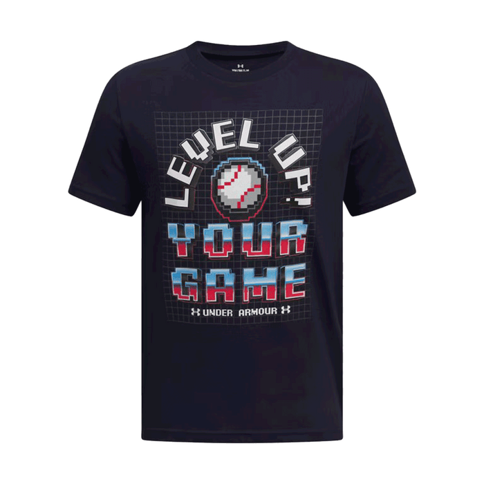 UA Youth Boys Baseball Level Up Short Sleeve