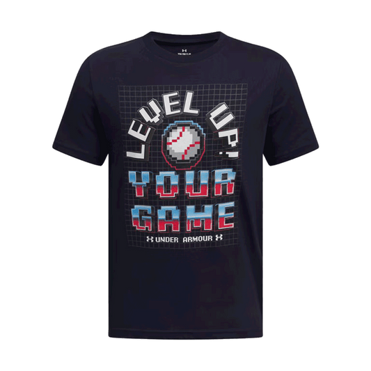 UA Youth Boys Baseball Level Up Short Sleeve